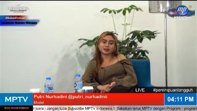 Terus Melangkah Dalam Dunia Model" ngobrol santai dengan Putri Nurhadini