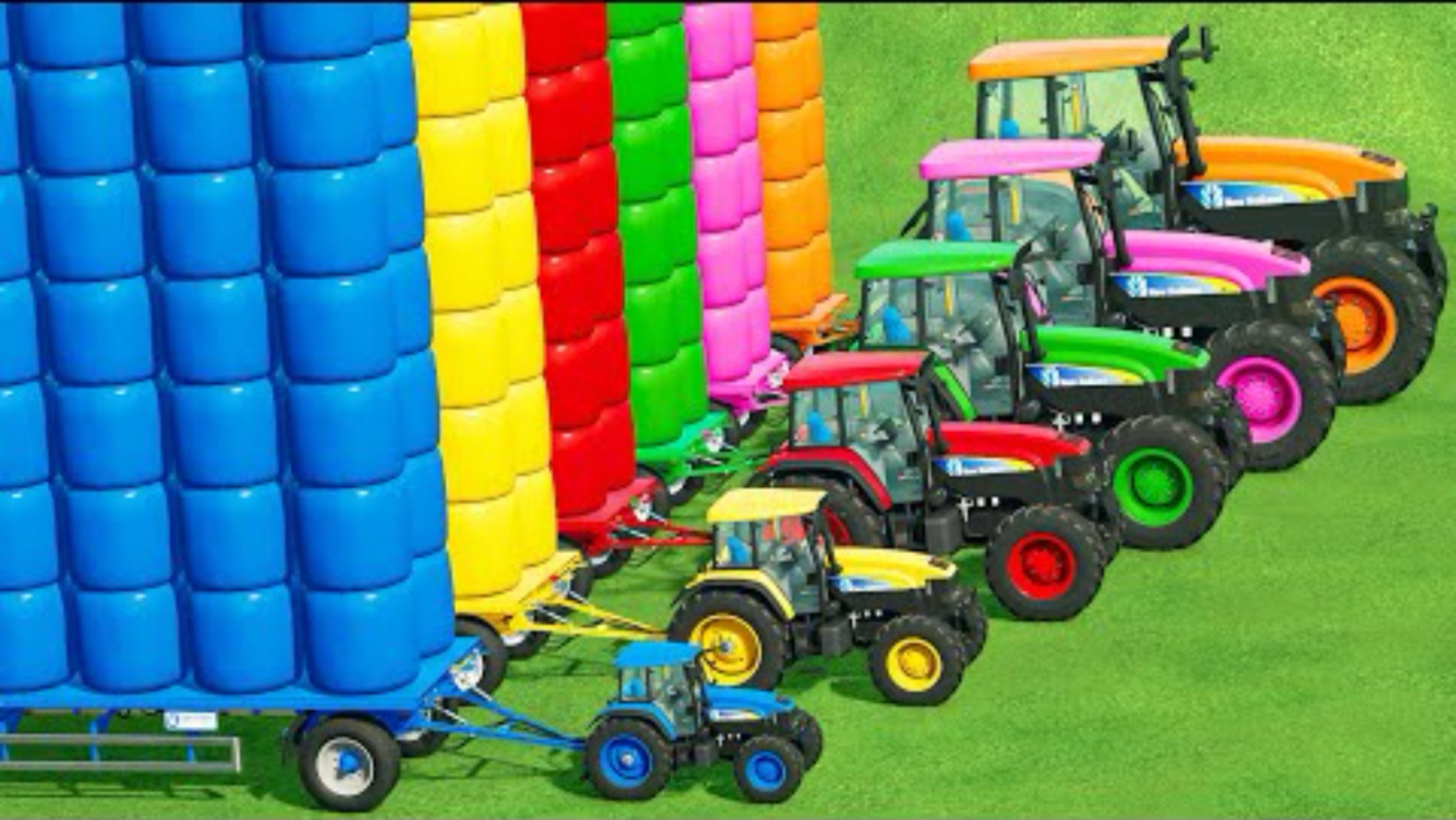 ЦВЕТНЫЕ Машинки| Тракторы|Грузовики|Мотоциклы|Яркие ЦВЕТА |Разноцветные ПРЕДМЕТЫ |видео для ДЕТЕЙ