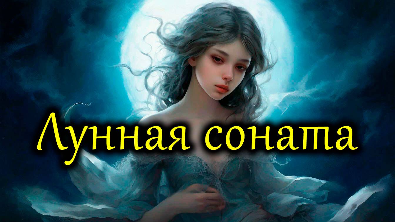 Лунная соната 🖤💙🤍