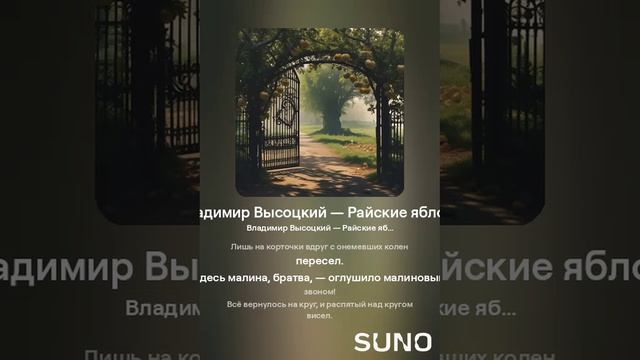 Владимир Высоцкий — Райские яблоки (вар 1)