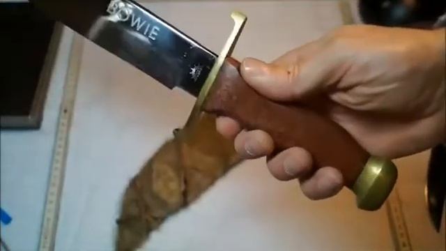 CARL SCHLIEPER ANTIQUE HUNTING BOWIE knife