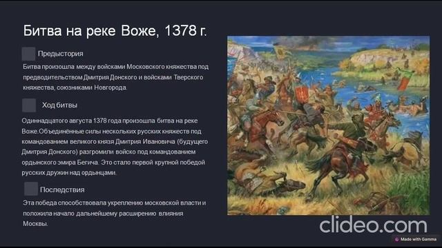 2 серия. Ключевые даты и события. Россия  в XII-XV веках