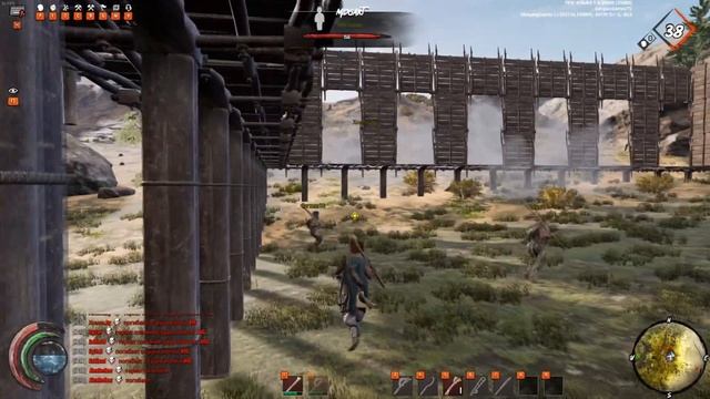 Last oasis Buffalo Walker (Буйвол) Нас гопнули Китайцы используя Баг игры.