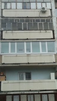 Рама на лоджию ташкентской планировки
