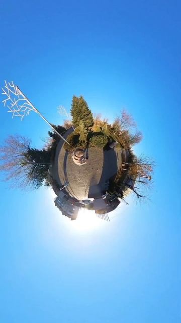 Insta 360 X3 Маленькая планета
