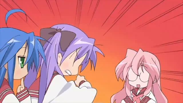 Kawaii Clumsiness - Lucky Star AMV feat "Flicker" by Porter Robinson