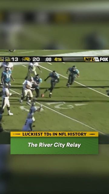 LUCKIEST TOUCHDOWNS in NFL History: The River City Relay