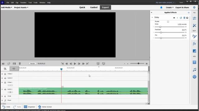 Creating an Echo Effect in Premiere Elements