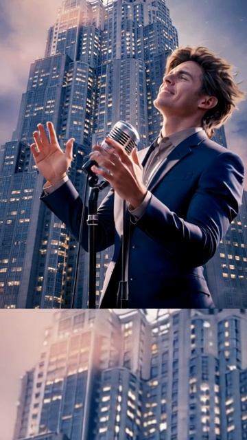 Строкой простой о любви. На крыше небоскрёба.