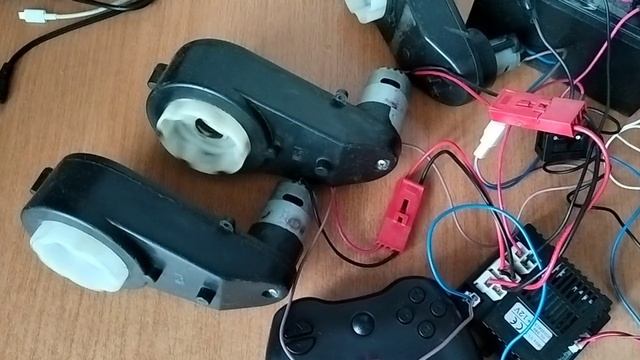 Проверка контроллера и пульта DR04 V1.5 для детского электромобиля.