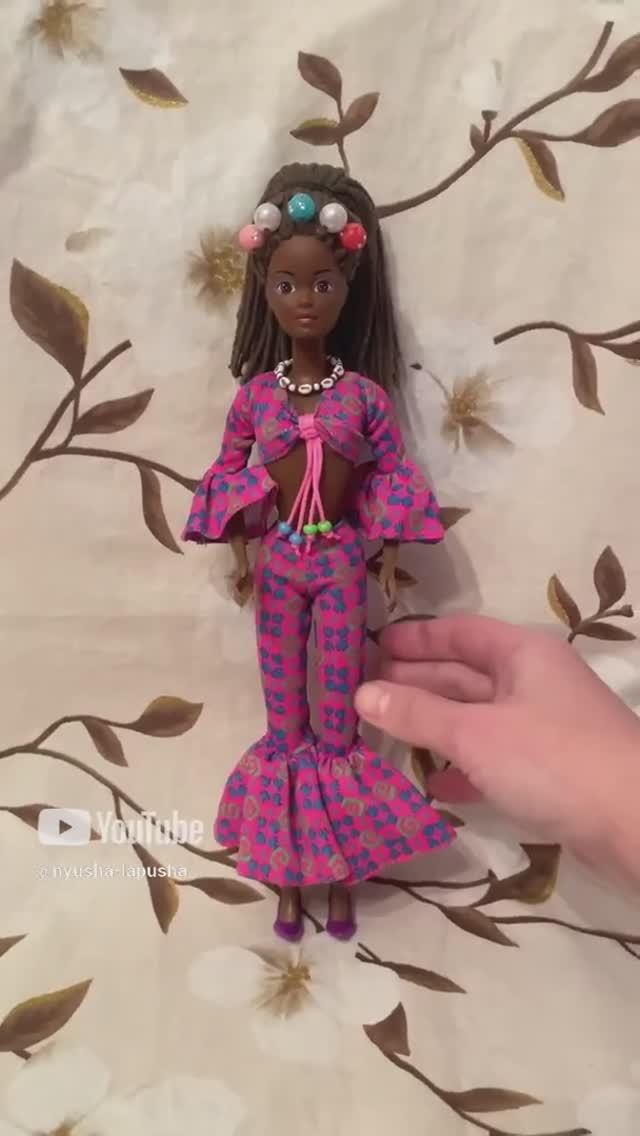 Обзор куклы Imani Crimp & Bead hasbro 1994