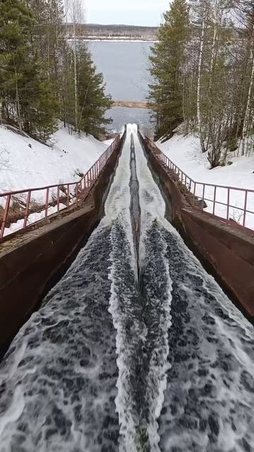 Водосброс ТЭЦ-18, г. Чайковский, Пермский край
