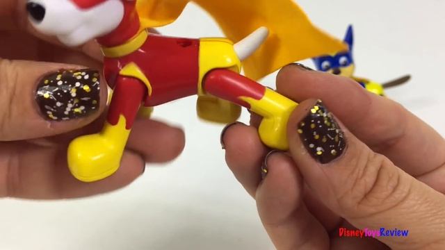 PAW PATROL SUPER PUPS GIFT PACK WITH CHASE MARSHALL SKYE RUBBLE ROCKY & ZUMA ACTION PACKS - UNBOXIN