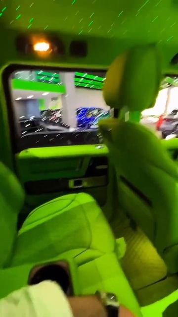 Mercedes Benz G-class BRABUS TUNING 🔥🔥🔥💚💚💚#shorts