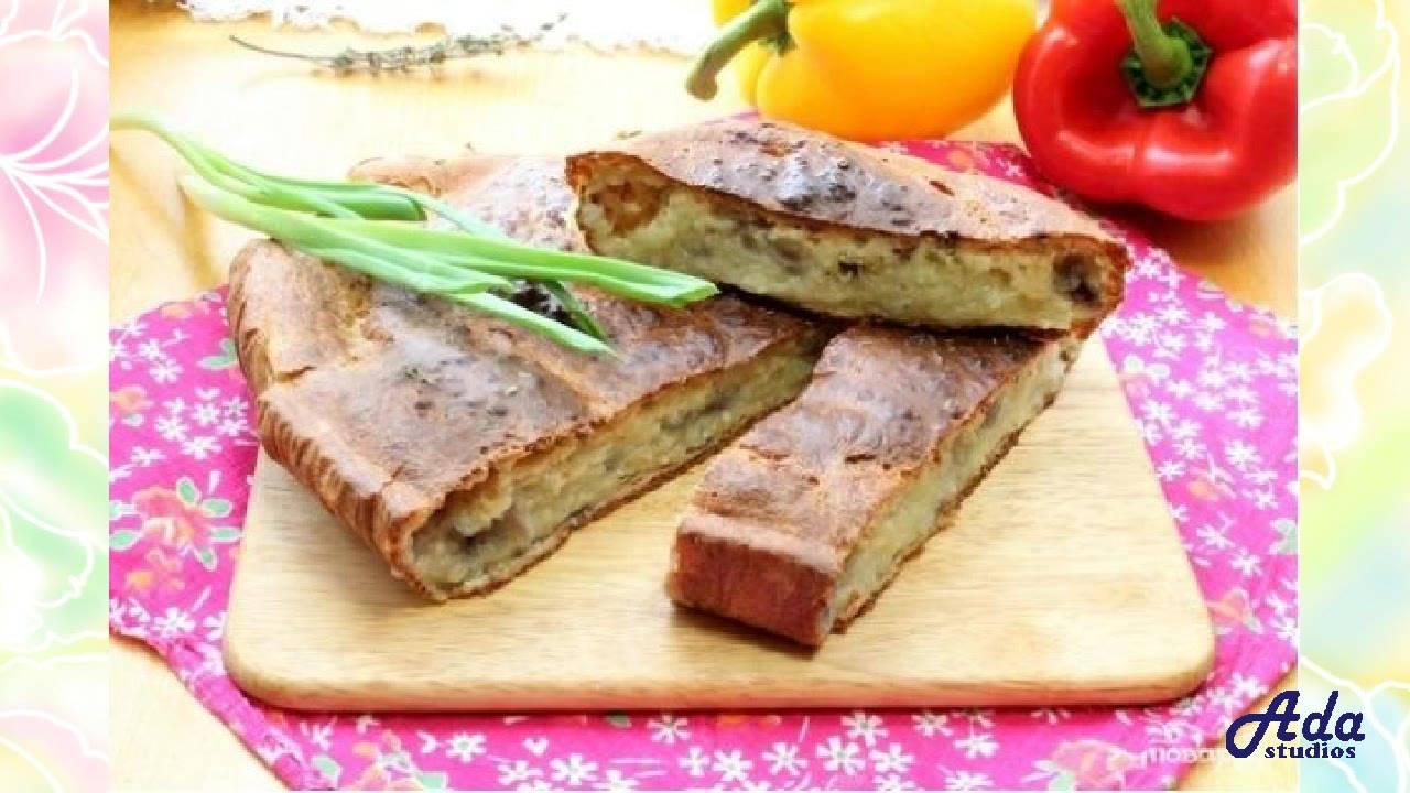 Быстро и вкусно По этому рецепту пирог с картошкой можно приготовить действительно быстро и легко Пр