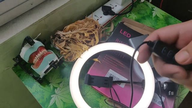 Tygot 10" Portable LED Ring Light for YouTube | Unboxing and My First Impression Testing | 04/09/21