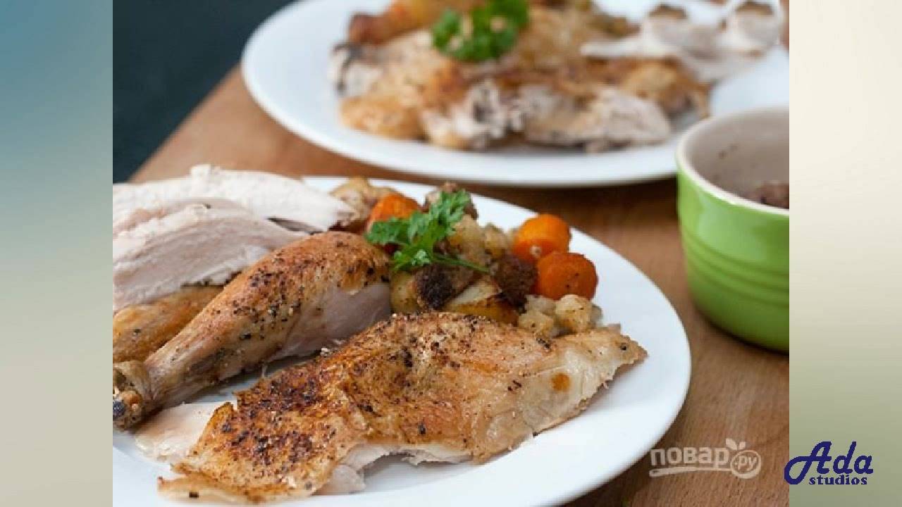 На вкус - суперски Фаршированный цыпленок - удачное блюдо для праздничного стола Важно выбрать подхо