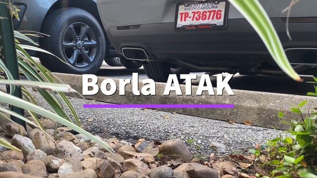 Stock exhaust Vs Borla ATAK on a 2020 Scat Pack Challenger