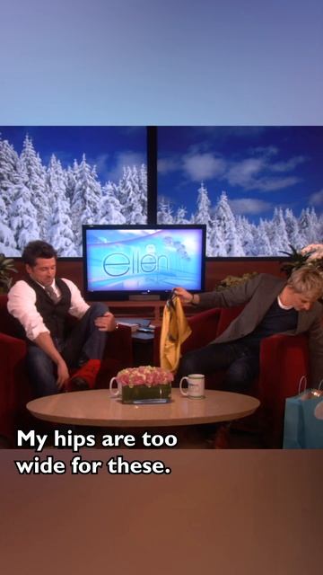 In honor of Valentine's Day, here's Patrick Dempsey in a thong. #ellen #shorts