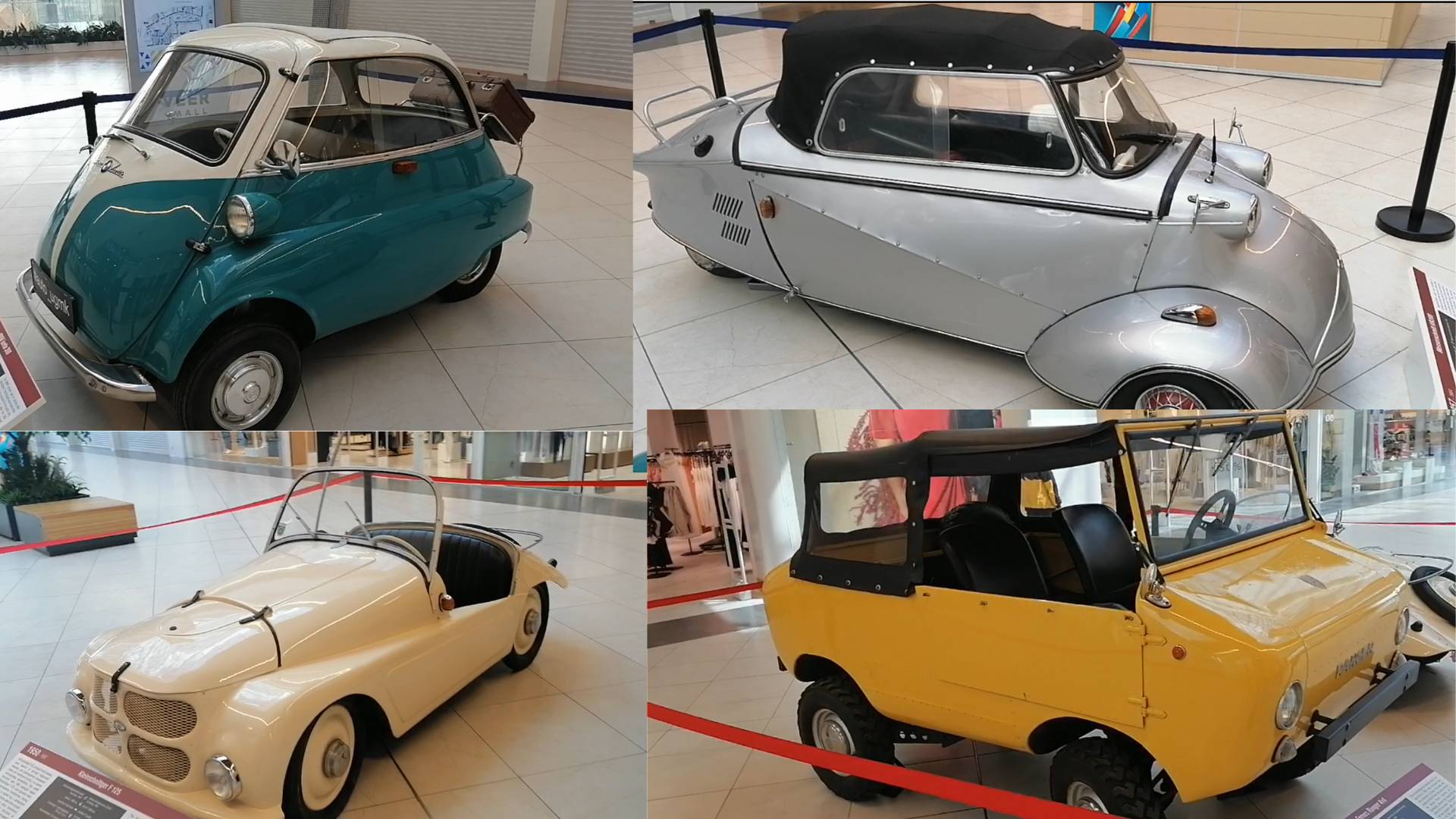 Ретро автомобиль. Забавные микроавтомобили😁