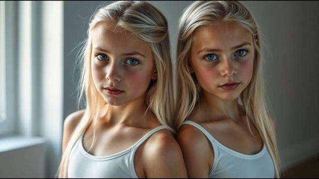 AI-Generated Twins： A Stunning Lookbook