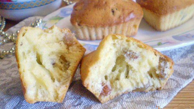 Кексики с изюмом