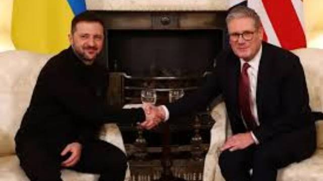 Украина, Франция, Британия трехсторонняя онлайн-встреча