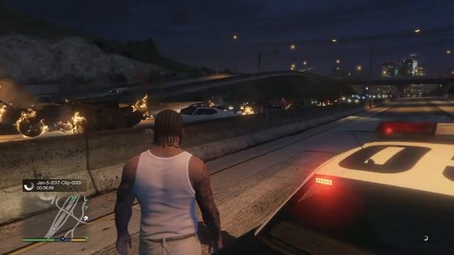 GTA 5 cars go boom