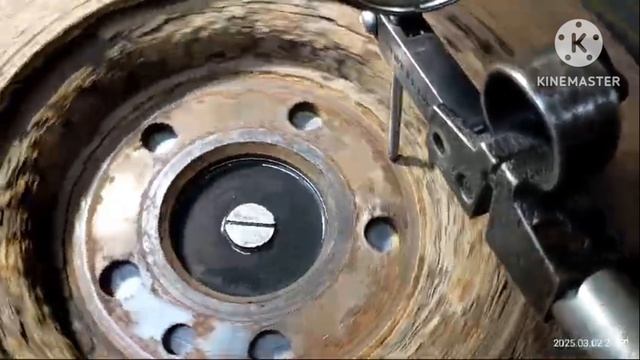 Шлифовка тормозных дисков от Ягуар на плоскошлифовальном станке SFWR 630