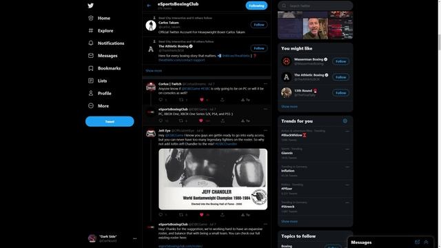 ESBC Social Media Ramping Up? - eSports Boxing Club News (ESBC)