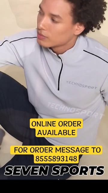TECHNOSPORT SWEATSHIRT WITH ZIP