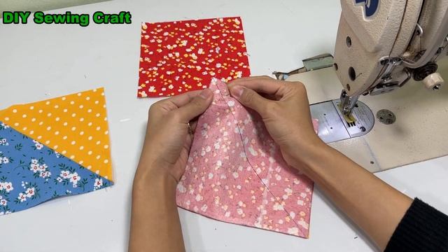 ✅ 3 Идеи удивительно красивого и простого лоскутного блока для начинающих