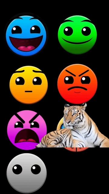 Geometry Dash Animals #animals #shortsviral #shorts #geometrydash