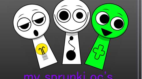 my sprunki oc's