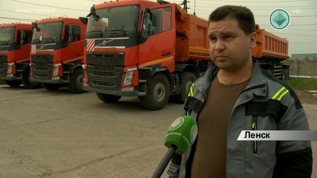 Крупнотоннажные автопоезда для Удачнинского ГОК