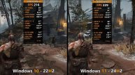 Ryzen 5 7600x - Windows 11 24H2 vs Windows 10 22H2 - Zen 4
