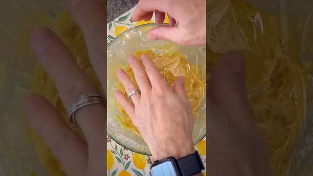 🍋 Лимонное печенье с лимонным курдом
#выпечка #десерты