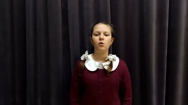 С. Сон "Мечты блокадного мальчишки"
читает Маслова Алёна (10 лет)