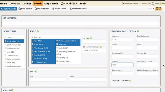 How to Save Searches in MLSPIN.mp4