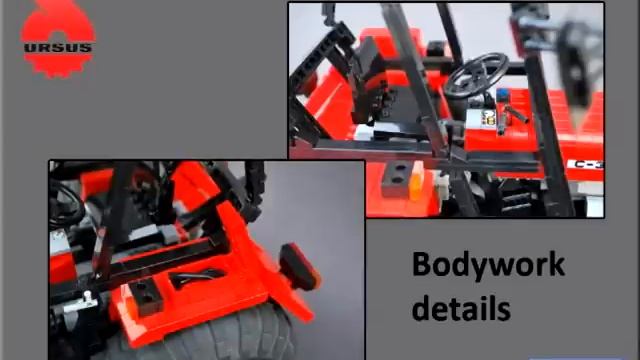 Ursus C360 3P in Lego version by Eric Trax