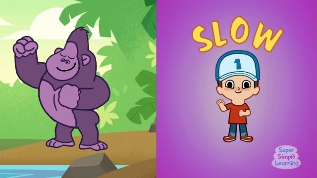Wag Your Tail ¦ Animal Action Verb Song ¦ Super Simple Songs