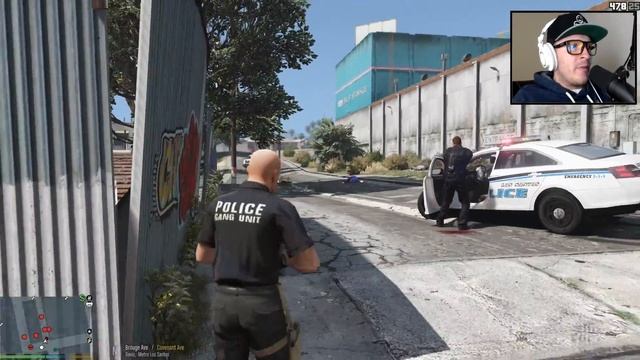 GTA 5 - LSPDFR Ep221 - LSPD Gang Unit in Action!!