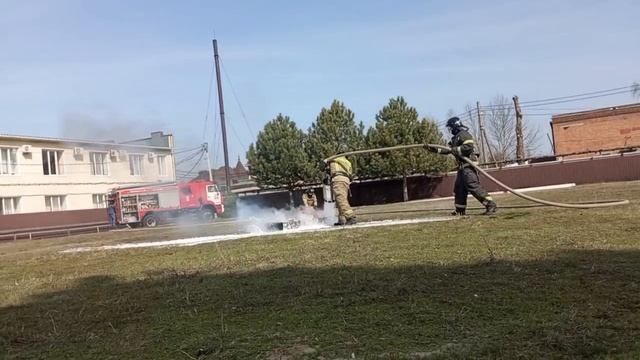 В пожарной части Тихорецка - «пожар»!