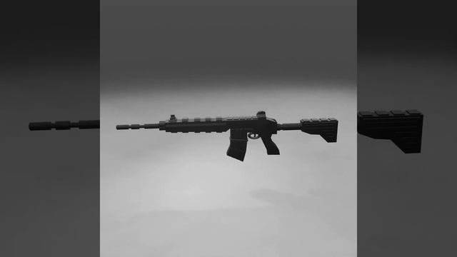 Turntable gun animation in blender