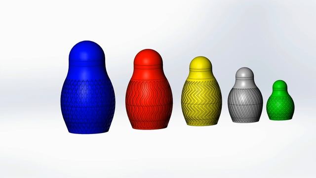 Матрешки / Matryoshka dolls