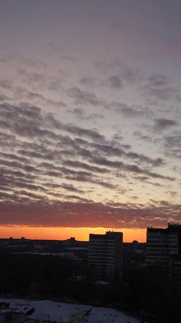 Закат, Пермь 16-03-2025