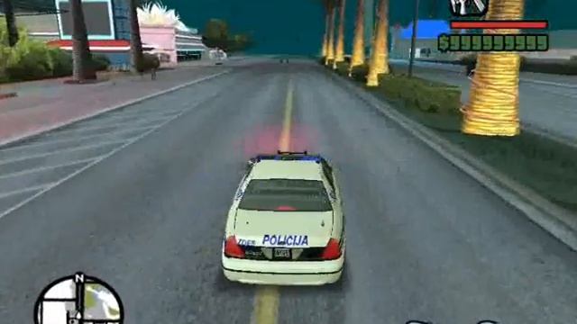 Croatian police car for GTA SA