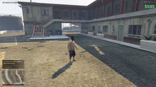 GTA 5 Roleplay Beta (VMP) #3 - Права на спецтранспорт и работа на авто-погрузчике