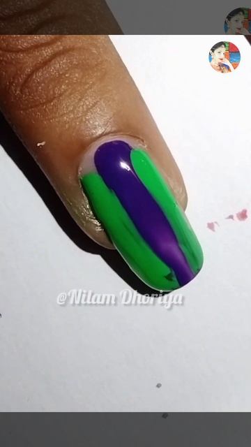 cute flower Nail Art design || Blue flower Nail Art beginner #youtubeshorts #nailart #shorts