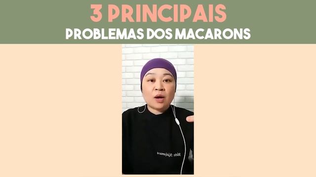3 principais problemas com os macarons